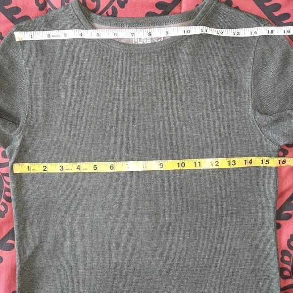 Pure Stuff Boys Top Thermal Waffle T-Shirt Long Sleeve Pullover Top M 10-12 - Picture 11 of 15
